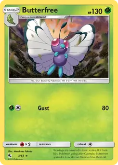 Butterfree 3 Normal