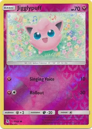 Jigglypuff Reverse Holo 41 Normal