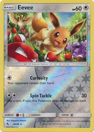 Eevee Reverse Holo 48 Normal