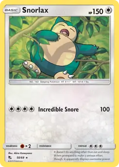 Snorlax 50 Normal