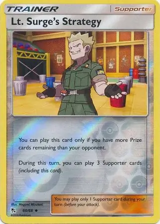 LT. Surge's Strategy Reverse Holo 60 Normal