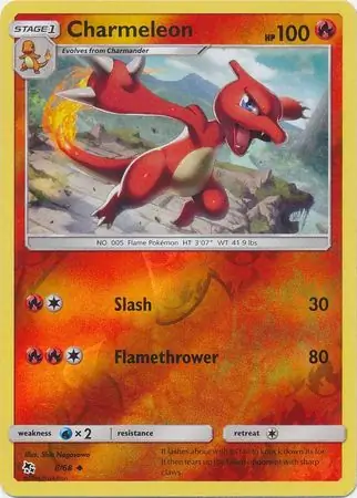 Charmeleon Reverse Holo 8 Normal