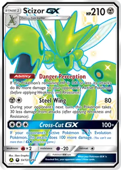 Scizor GX SV72 Normal