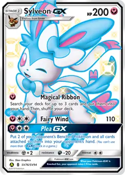 Sylveon GX SV76 Normal