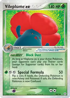 Vileplume ex 100