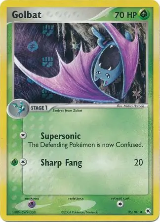 Golbat Reverse Holo 36