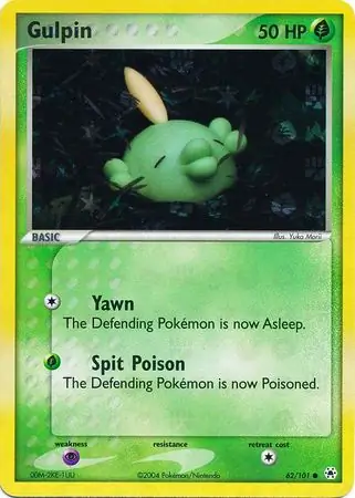 Gulpin Reverse Holo 62
