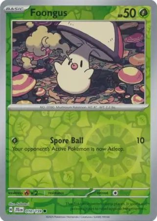 Foongus Reverse Holo 010 Normal
