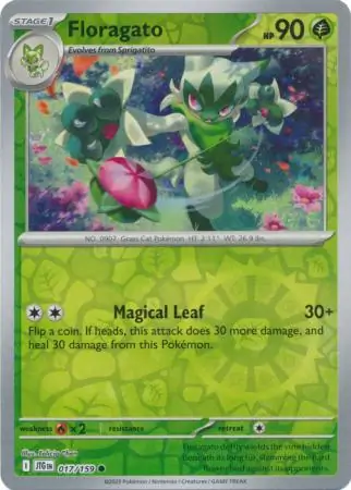 Floragato Reverse Holo 017 Normal