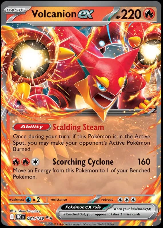 Volcanion ex 031 Normal