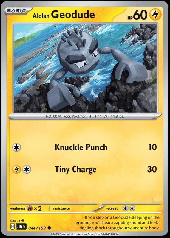 Alolan Geodude 044 Normal