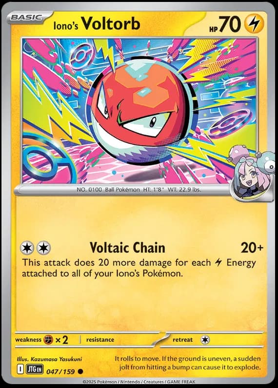 Iono's Voltorb 047 Normal