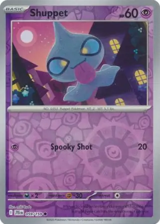 Shuppet Reverse Holo 059 Normal