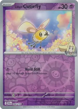 Lillie's Cutiefly Reverse Holo 066 Normal