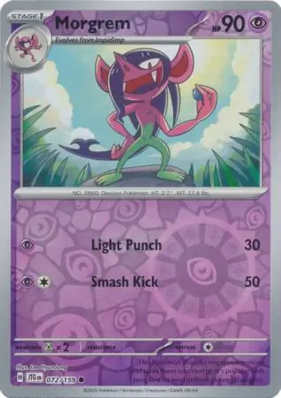 Morgrem Reverse Holo 072 Normal