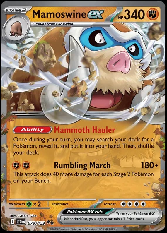 Mamoswine ex 079 Normal