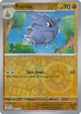 Pupitar Reverse Holo 081 Normal