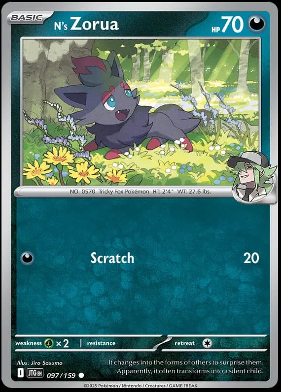 N's Zorua 097 Normal