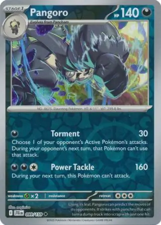Pangoro Reverse Holo 099