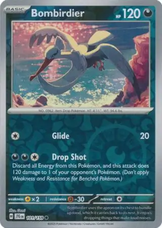Bombirdier Reverse Holo 101 Normal