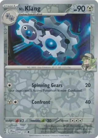 N's Klang Reverse Holo 104 Normal