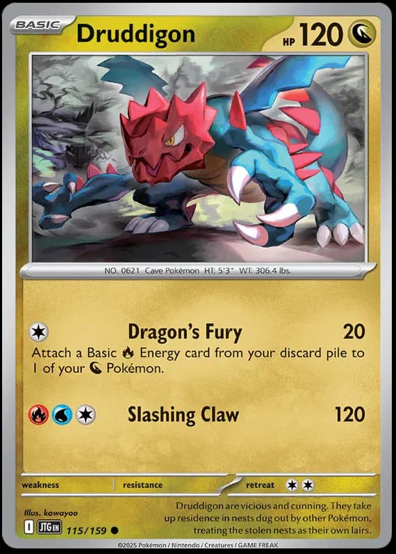 Druddigon 115 Normal
