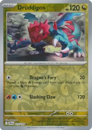 Druddigon Reverse Holo 115