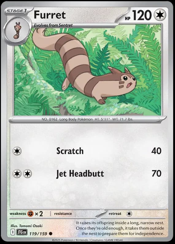 Furret 119 Normal