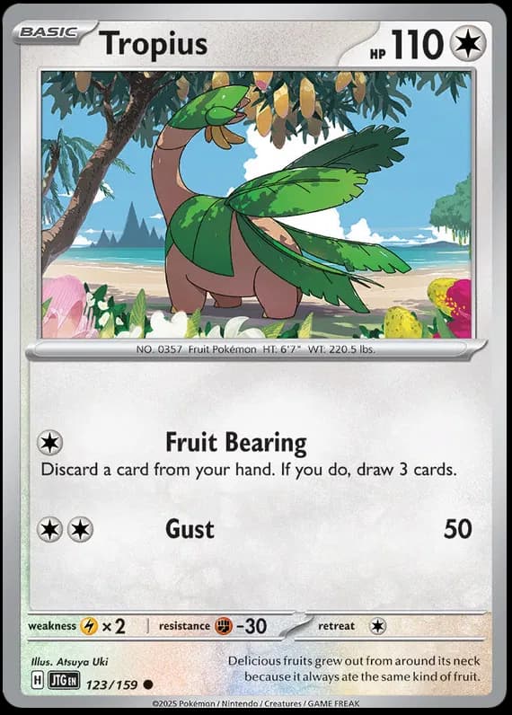 Tropius 123 Normal
