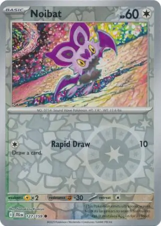 Noibat Reverse Holo 127 Normal