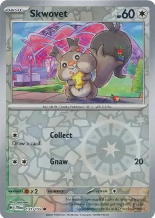 Skwovet Reverse Holo 131 Normal