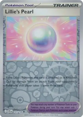 Lillie's Pearl Reverse Holo 151