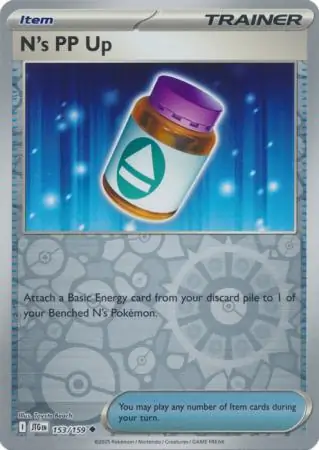 N's PP Up Reverse Holo 153 Normal
