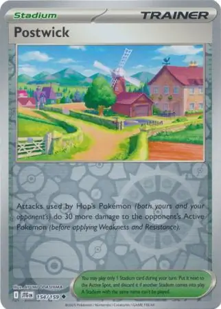 Postwick Reverse Holo 154 Normal