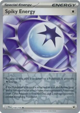 Spiky Energy Reverse Holo 159 Normal