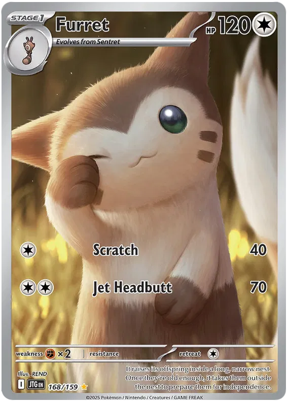 Furret 168 Normal