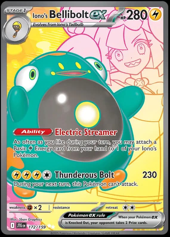 Iono's Bellibolt 172 Normal