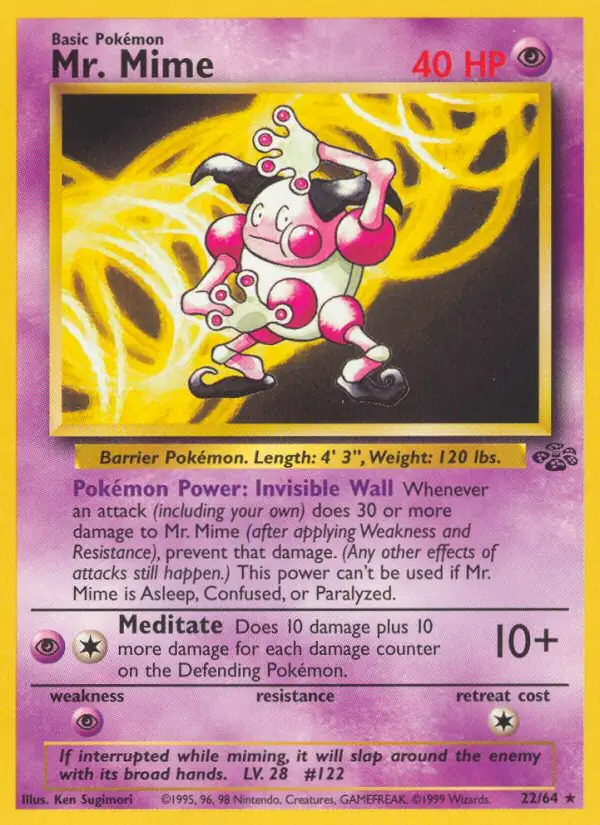 Mr. Mime 22 Normal