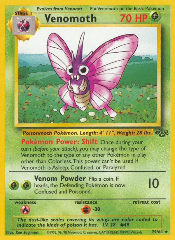 Venomoth 29 Normal