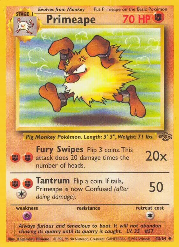 Primeape 43 Normal