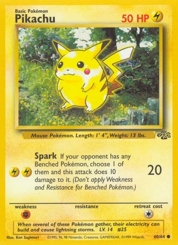 Pikachu 60 Normal