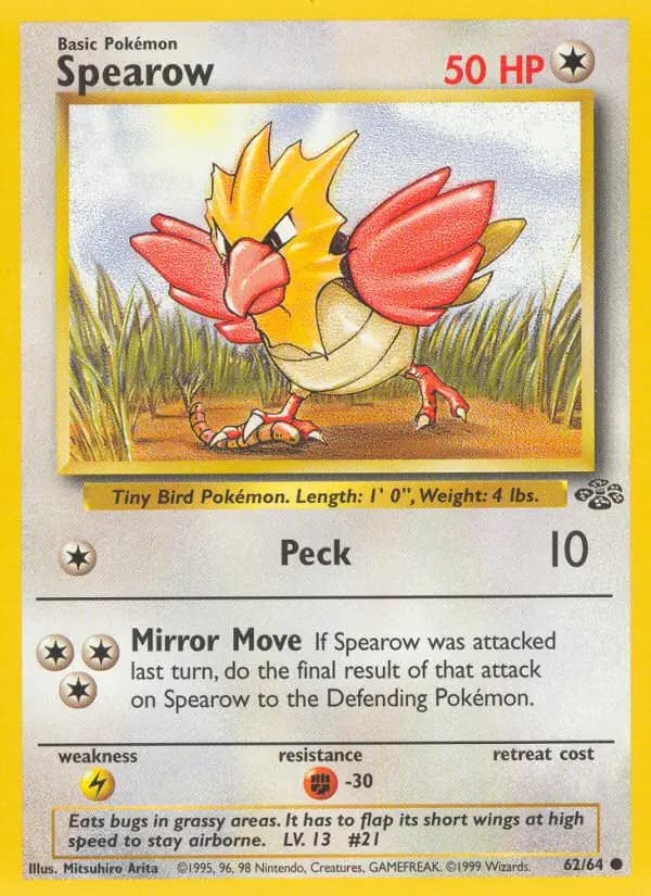 Spearow 62 Normal