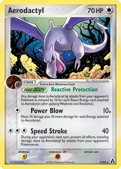 Aerodactyl Holo 1