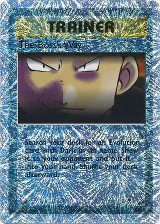 The Boss's Way Reverse Holo 105