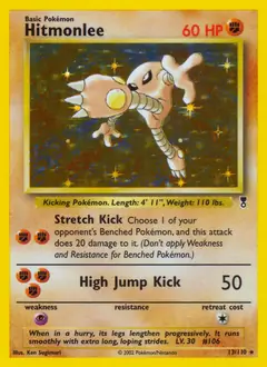 Hitmonlee Holo 13 Normal