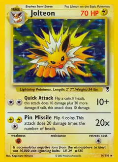 Jolteon Holo 14 Normal