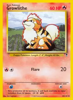 Growlithe 45 Normal