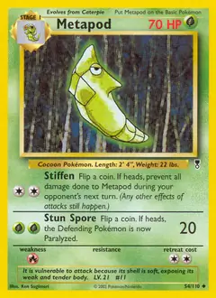 Metapod 54 Normal