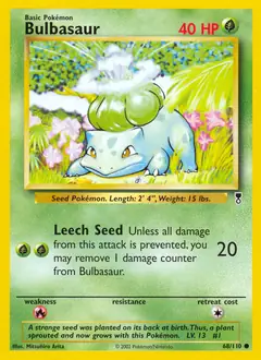 Bulbasaur 68 Normal