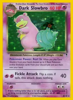 Dark Slowbro Holo 8 Normal